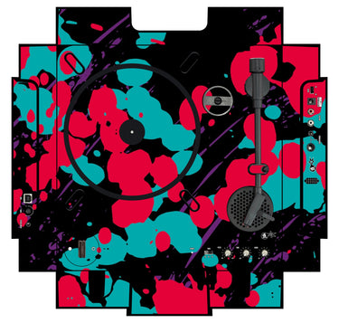 Numark PT 01 incl. Sides Skin Splatfest